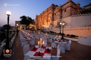 City Palace Udaipur - Fateh Prakash Palace | Terrace Banquets & Party Halls in City Palace Complex, Udaipur